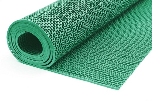 Pvc bodenmatte grün - pvc,