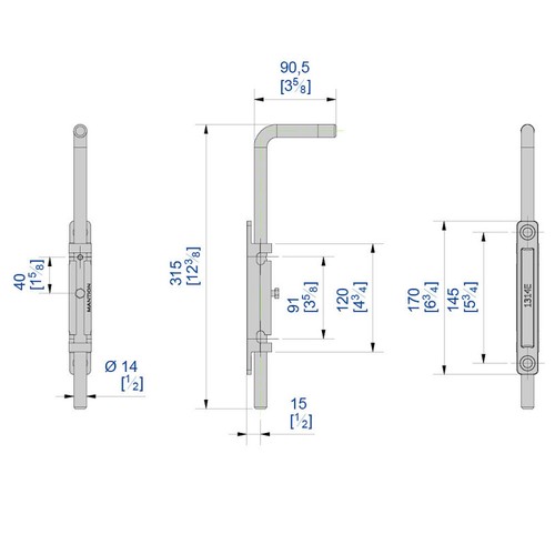 Riegel für schiebetore - riegel,
