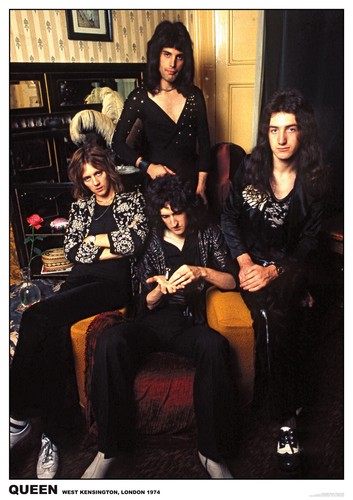Queen poster bandpicture - queen,