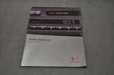 Original Seat Leon 1M Anleitung Aura CD Autoradio 