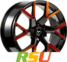 Barracuda Tzunamee EVO black gloss flashcopper 9x20" ET40 LK5 114.3 ML 73.1 A...