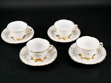 Meissen X Form Mokkatasse Gold Top Zustand Kaffee Leuteritz Espresso Prunkteller