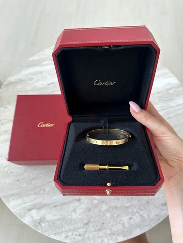 Cartier love armband - love, gelbgold