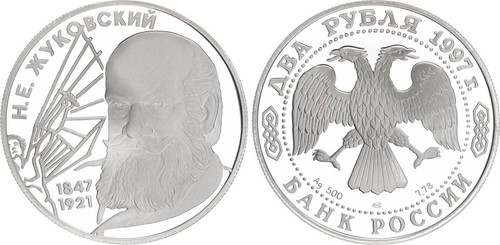 Russland rubel silber 1997 - russland,