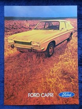Ford Capri, originale Werbung