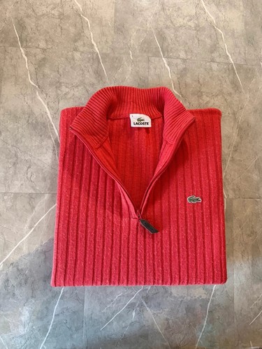 Lacoste truckerkragen pullover - lacoste,