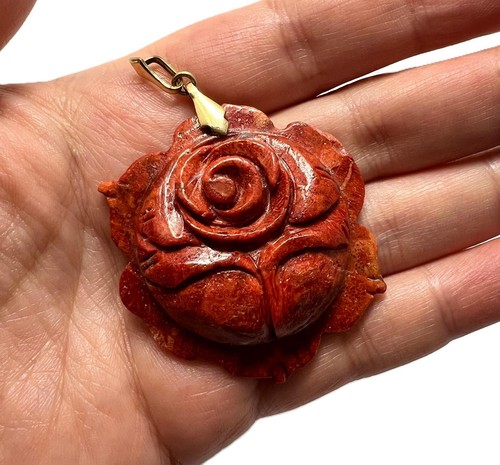 Großer vintage korallenrose - großer,
