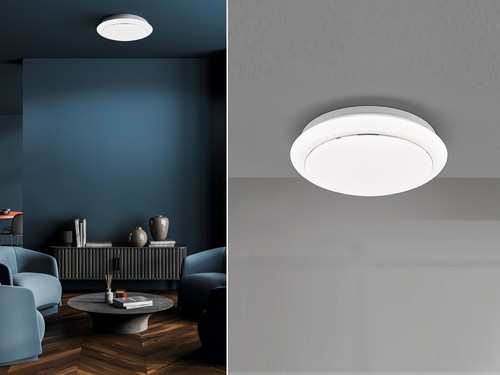 Weiße led deckenlampe - weiße, flach