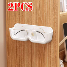 2PCS Brillen Lagerung Box Selbst-Klebe Brillen Halter Sonnenbrille Display Rack-