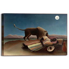 Rousseau schlafende zigeunerin - rousseau,