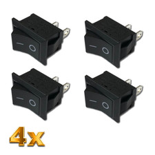 4x Ein Aus Einbau Wippschalter