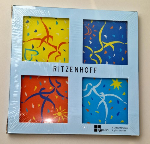 4er set glasuntersetzer - 4er,