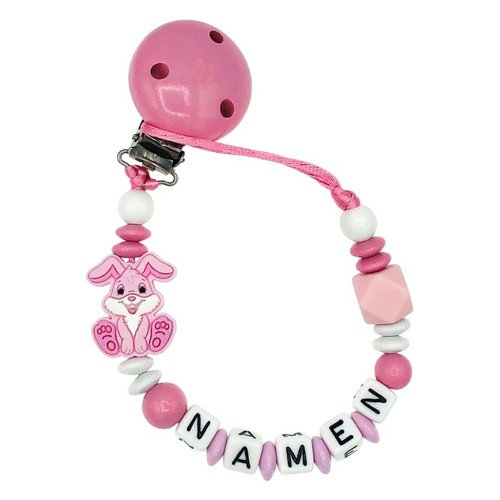 Schnullerkette mit wunschnamen - mit,