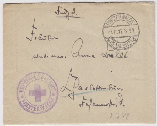 Brief feldpost 1917 - brief,
