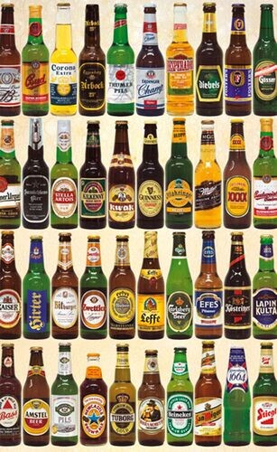 Puzzle bier - (1000,