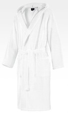 JOOP! Bademantel Herren Kapuze 1648-600 Weiss M 50-52 Frottee Qualität