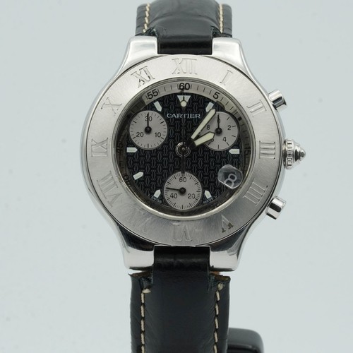 Cartier chronscaph quartz - cartier,