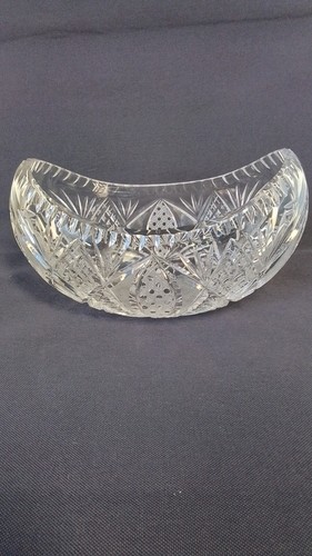 Vintage bleikristall schale - vintage,