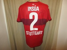 VfB Stuttgart Puma Trikot 2015/16 "Mercedes-Benz.." + Nr.2 Insua + Signiert Gr.M