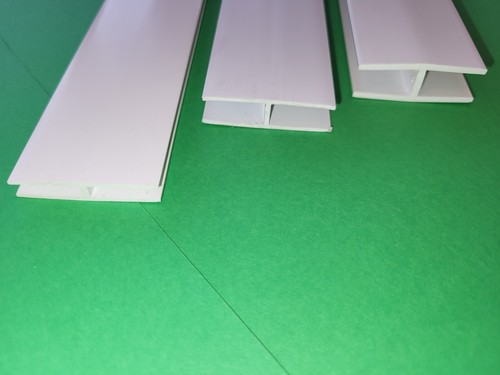 Pvc profil weiß maße - h-profil,