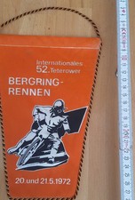 Speedway Wimpel 1972 Teterower BERGRING  RENNEN  GRASBAHN TETEROW 