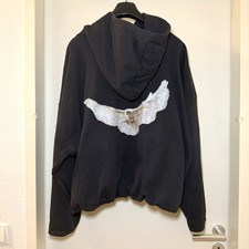 ? YZY GAP x Balenciaga Dove Hoodie M | Washed Black | Oversized | Neu