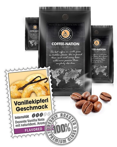 Kaffee vanillekipferl - kaffee,