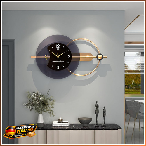 Wanduhr xxl 80x38 - wanduhr,