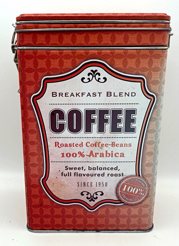 Vintage kaffeedose blechdose - kaffeedose,