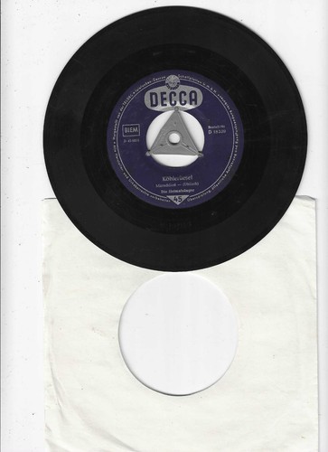 Decca single die - 7",