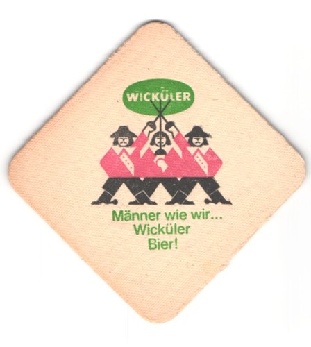 Bierdeckel wicküler pils - wicküler,