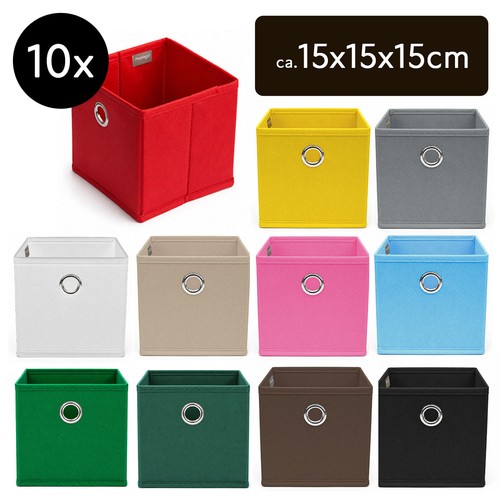 10er set faltbox 15x15x15 - faltbox,