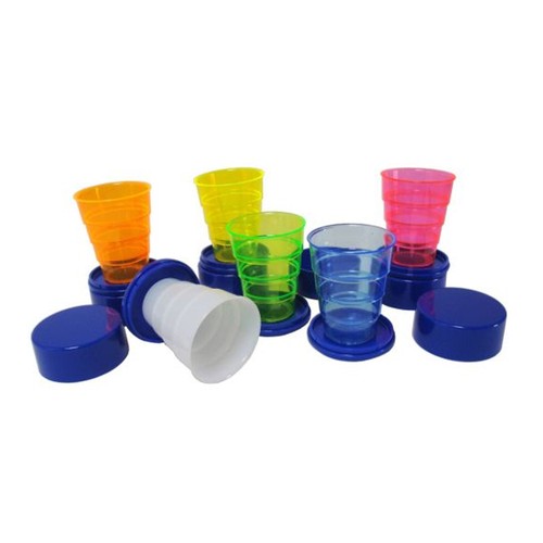 Klappbecher aus kunststoff - aus,