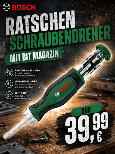 Bosch ratschenschraubendreher - bosch,