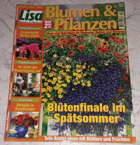 Lisa blumen pflanzen - blumen, 9/2001
