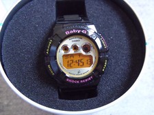 SCHÖNE ARMBANDUHR CASIO BABY-G*GOLD-PINK*OVP BOX*MODEL 3254*GESCHENKIDEE*SAMMLER