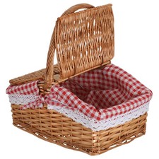  Picknickkorb aus Weide mit