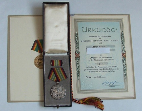 Nva medaille für treue - für,