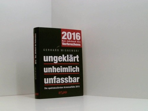 Ungeklärt unheimlich - ungeklärt,