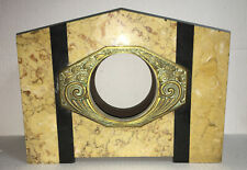 GEHÄUSE FÜR PENDULE + BEISTELLER  KAMINUHR FRANKREICH JUGENDSTIL ART DECO 