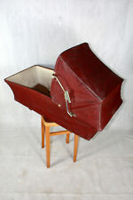 Original ZEKiWA Kinderwagenoberteil Kinderwagen rot DDR Puppenwagen Ostalgie #47