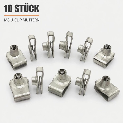 10x blechmuttern - 10x,