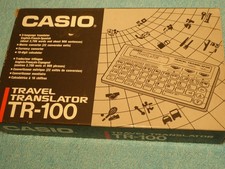 CASIO TR-100 3-LANGUAGE