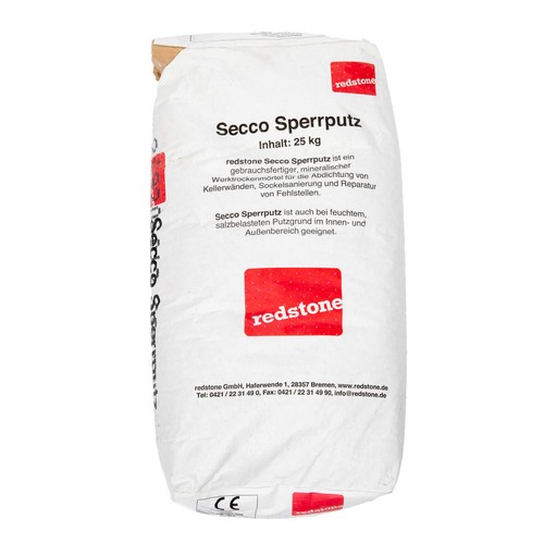 Redstone sperrputz secco 25kg - secco,