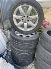 Orginale Mercedes SL R230 17 Zoll Felgen mit Winterreifen