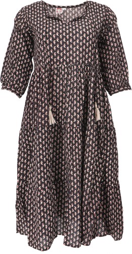 Boho sommerkleid bedrucktes - boho, sommerkleid,