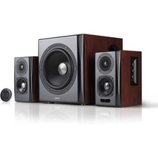 Edifier S350DB Bluetooth Lautsprecher Regallautsprecher Subwoofer 2.1 Holzfarbe