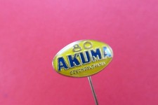 Alte 80 Jahre  AKUMA   Batterie   Abzeichen    Anstecknadel
