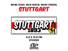 Stuttgart 1893 Aufkleber