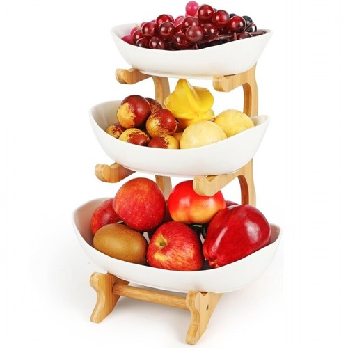 Obst etagere stöckig - obst, 3